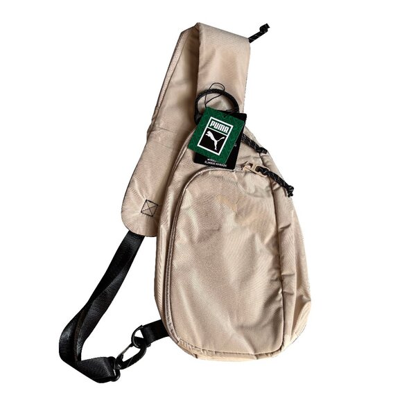 NWT PUMA Myriad Slingback Bag - Beige/Cream - Picture 1 of 5